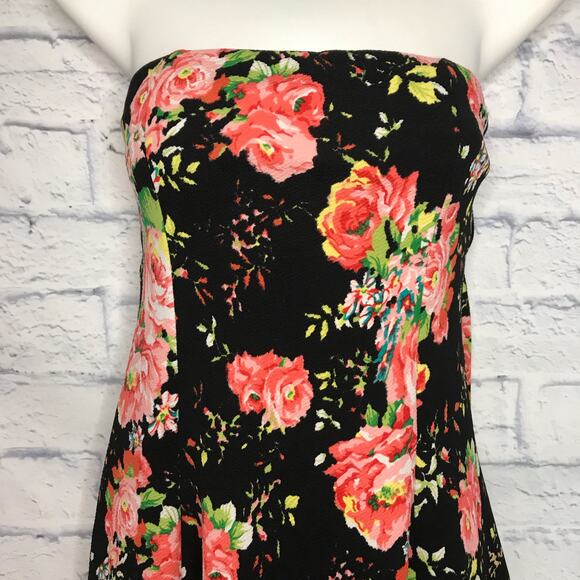 Better Be Pink Floral Girl Tube Dress - Picture 3 of 7